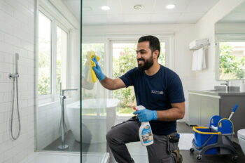 خدمة تنظيف الحمامات