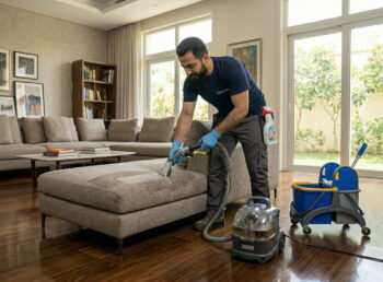 خدمة تنظيف المفروشات بالبخار