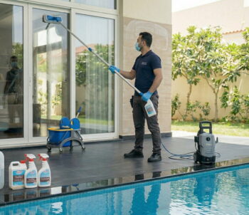 خدمة تنظيف واجهات المنازل