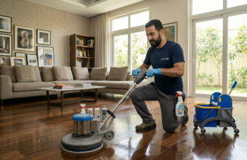 خدمة جلي وتلميع الأرضيات